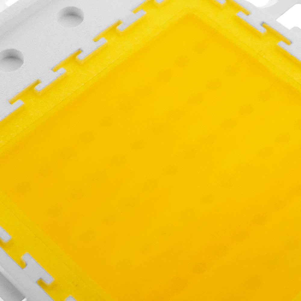 LED DIY COB 70W 3000K 5600LM luz branca quente 40x55mm emitindo
