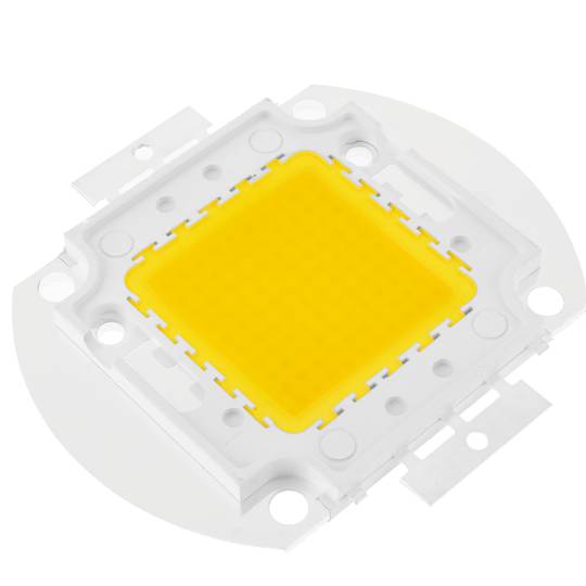 LED COB DIY 100W 8000LM 3000K ciepły emiter światła 35 x 35 mm