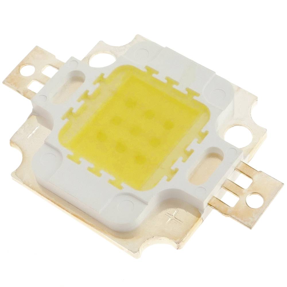 LED COB DIY 10W 800LM 4000K emissor de luz branca neutra 20 x 20 mm