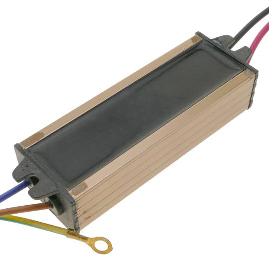Voeding 100-265VAC 30W 24-36VDC in aluminium chassis