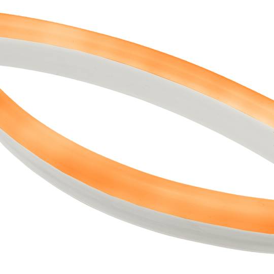 Flexibele LED-striplicht Neon Flex LNF 16x8mm 220VAC 10m oranje