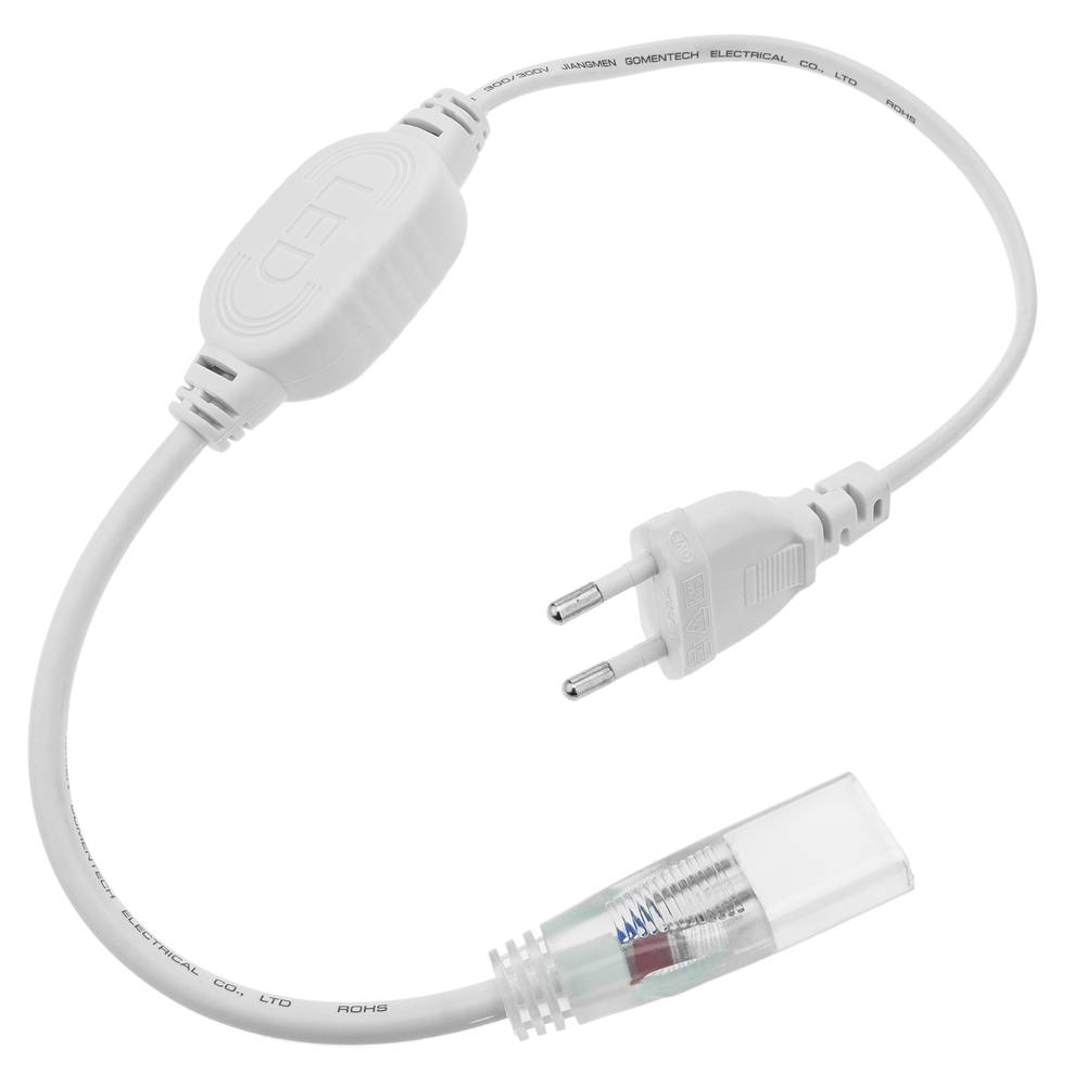 Tira llum flexible LED Neó Flex LNF 16x8mm 220VAC de 50m blanc càlid