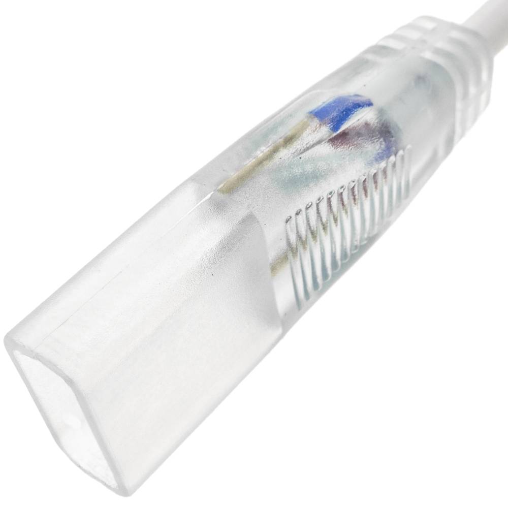 Connettore con cavo LED Neon Flex LNF 2 pin 16x8mm 16cm - Cablematic