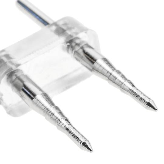 Conector 2 pin LED Neon Flex LNF monocromático