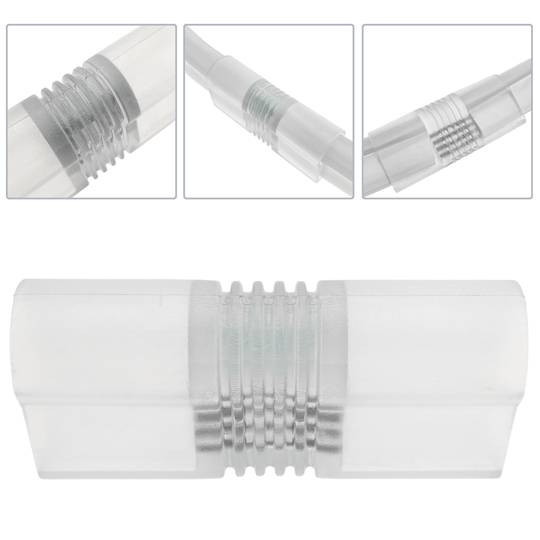 Verbindings rechte connector voor LED Neon Flex LNF 4-pins 26x14mm