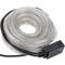 Ghirlanda luminosa a LED rossi di 10 m con 8 effetti luminosi rivestita in PVC e adatta all'uso esterno 220 V 50 Hz