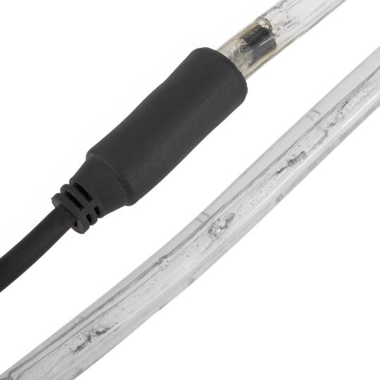 10 m de guirlanda de luz LED verde com 8 efeitos luminosos revestida a PVC e adequada para uso exterior 220 V 50 Hz