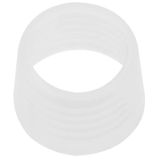 2-pin T-shaped tube-tube connector for 1 cm diameter cables with heat-shrinkable sleeves and protectors