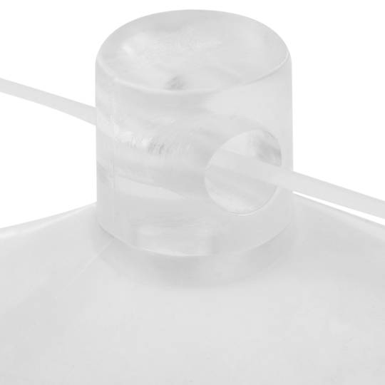 Przyssawka z kołnierzem do przytrzymywania i porządkowania neonowych taśm flex, kabli i rur