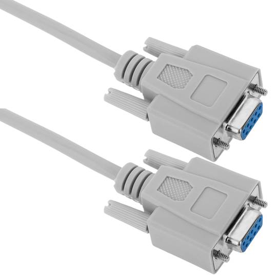 Null-modem kabel van 1,8 m-serie (DB9-H / H)