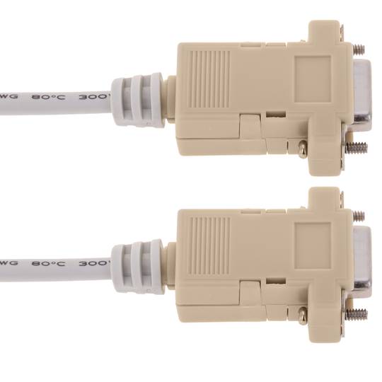 Kabel szeregowy z zerowym modemem 3 m (DB9-H / H)