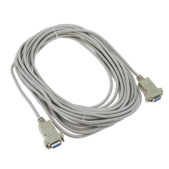 Kabel Null-Modem-Serie 10m (DB9-F/F)