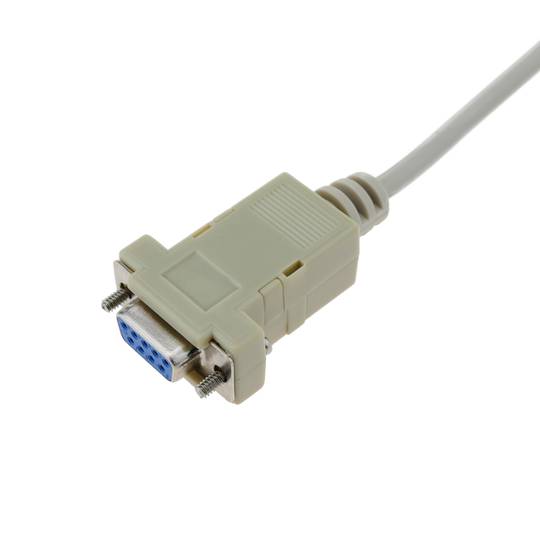 Kabel Null-Modem-Serie 10m (DB9-F/F)