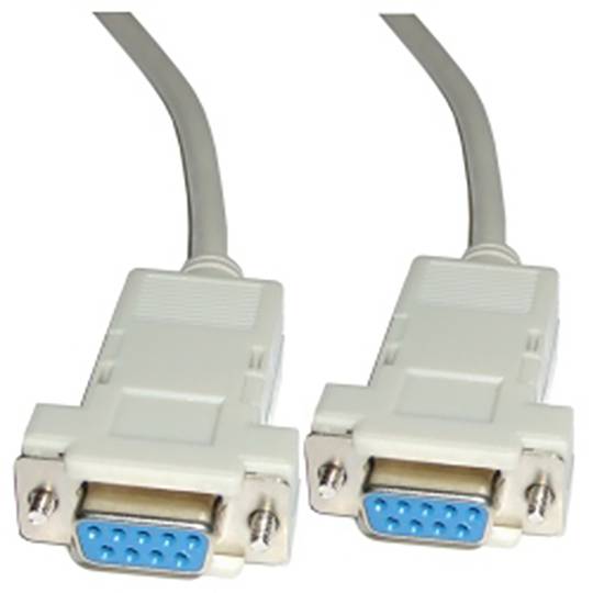 Cable Null-Modem Series 15m (DB9-F/F)