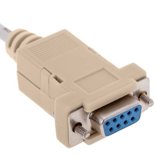 Cable Serie Null-Modem 10m (DB9-M/H)