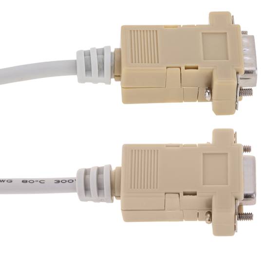 Cable Serie Null-Modem 10m (DB9-M/H)