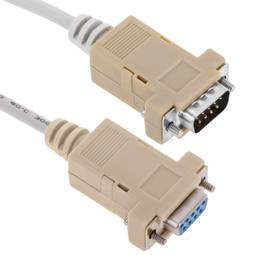 Cable Serie Null-Modem 15m (DB9-M/H)