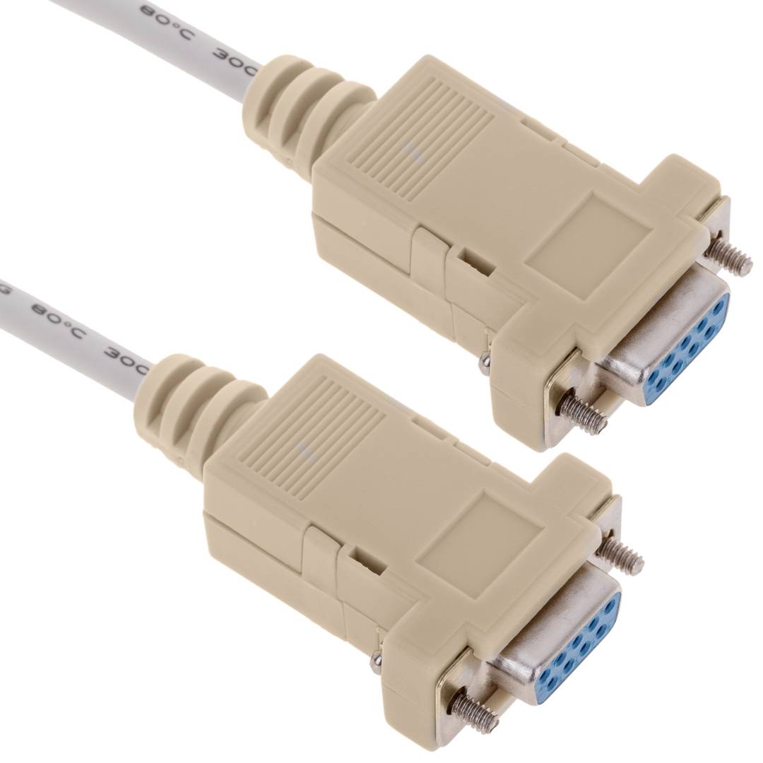 Cable Null-Modem Series 3m POS (DB9-M/H)