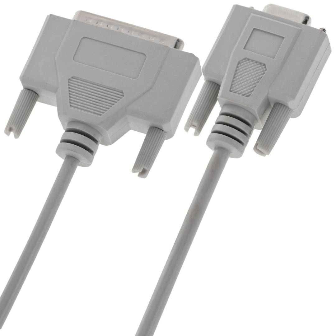 Cable sèrie per a TPV compatible amb EPSON DB25 mascle a DB9 femella de 1.8m