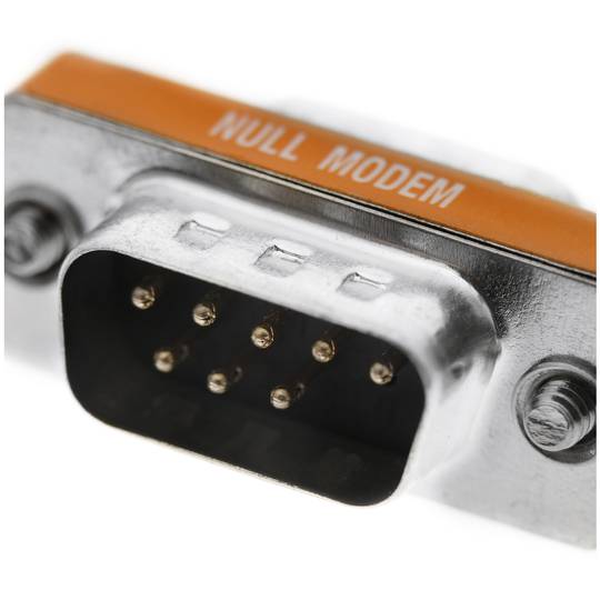 Null-Modem Adapter (DB9-M/H)