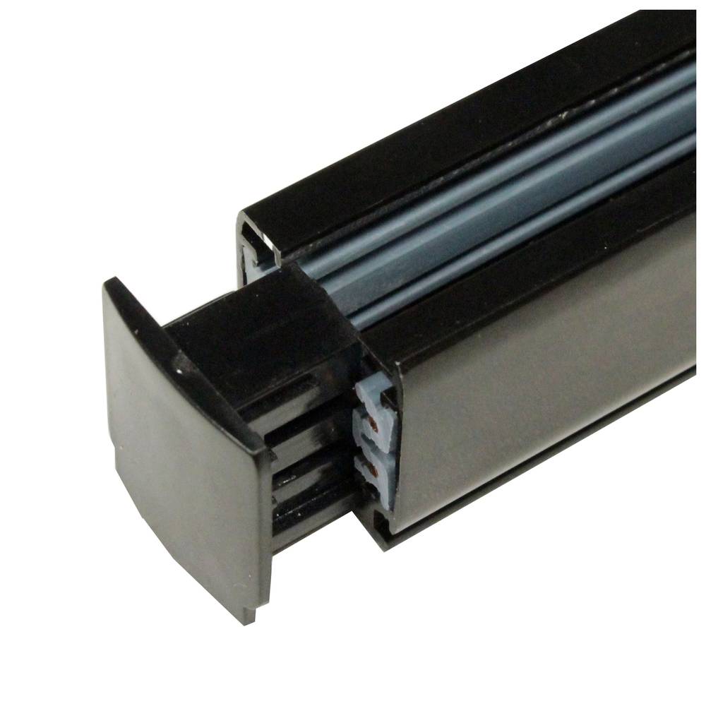 Schienenbahn-Dach 3-Wege-100cm schwarz