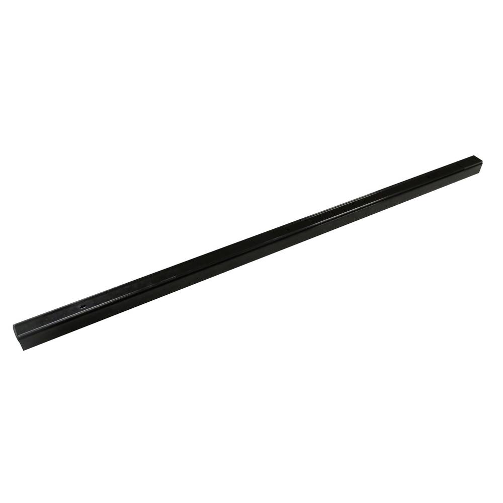 toit de train léger sur rail à 3 voies 150cm noir