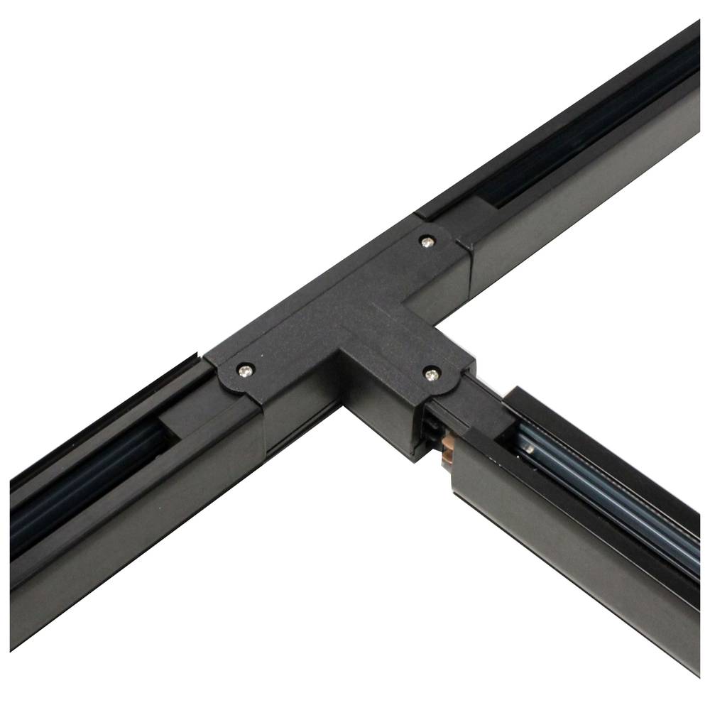 Union triple junction to ceiling light rail lane 3-via black