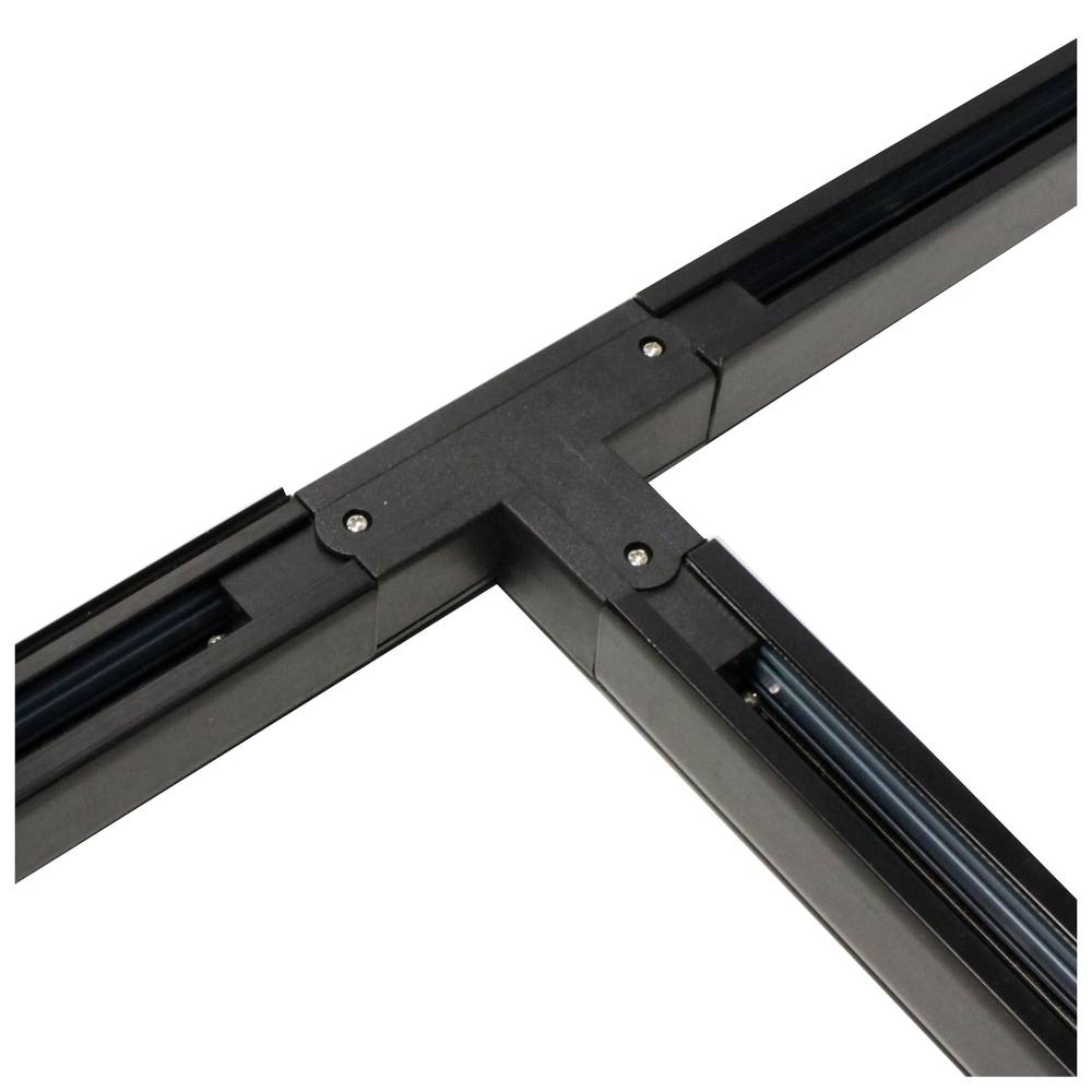 Union triple junction to ceiling light rail lane 3-via black