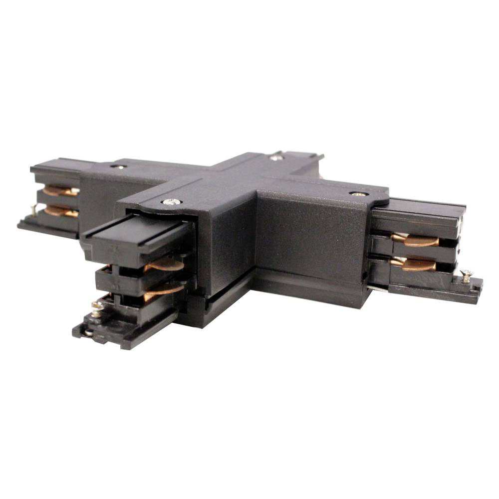 épissage Union Quad Rail Plafonnier 3 via noir