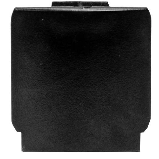 Terminal rail plastic ceiling light rail via 3-black