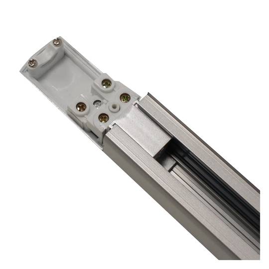 Riel rail ceiling light gray three-way 150cm