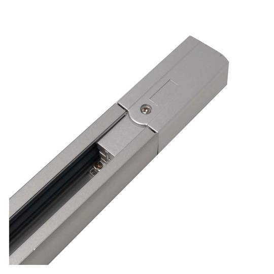 Riel carril de llum de sostre 3-via 200cm gris