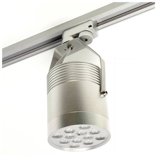 Riel carril de llum de sostre 3-via 200cm gris