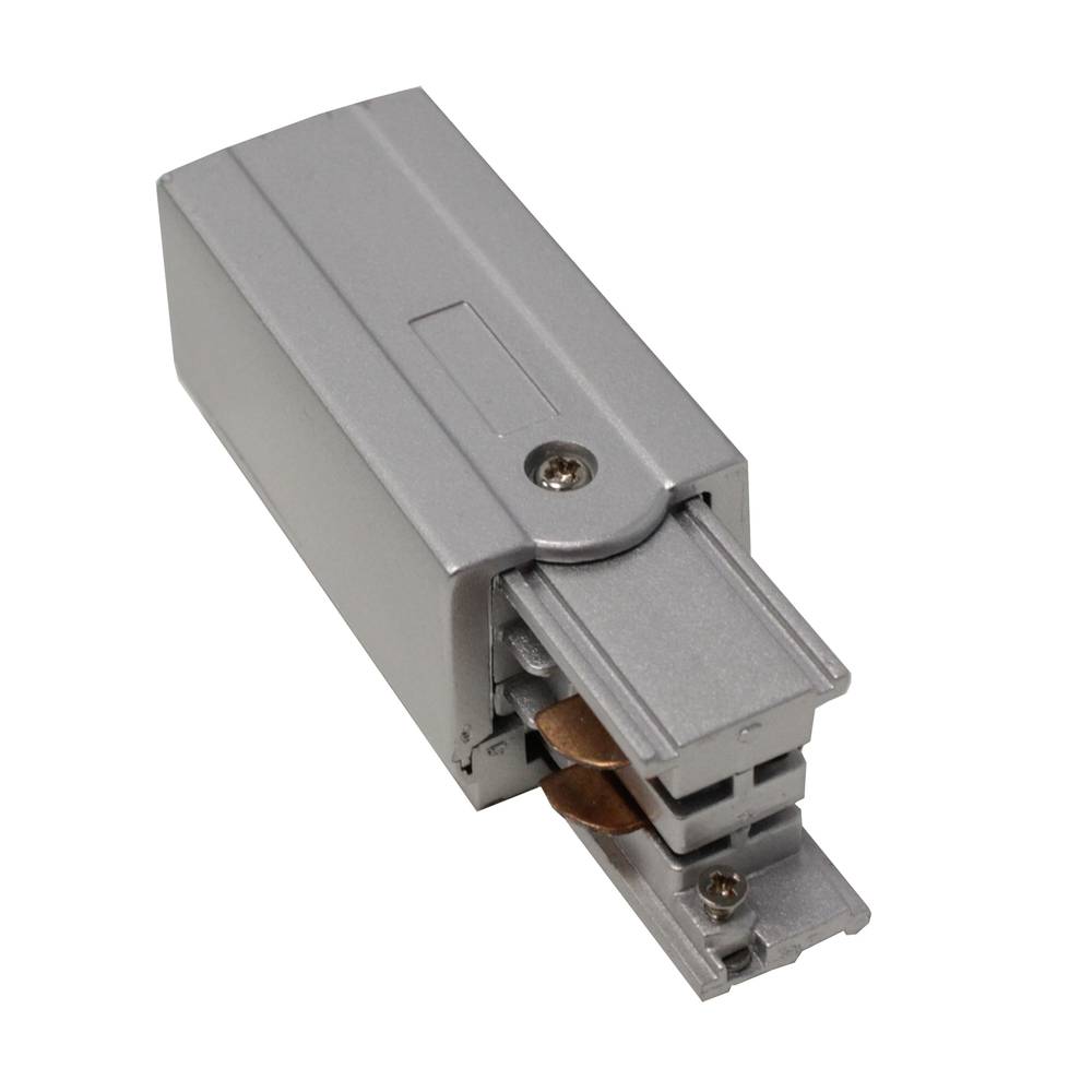 Power terminal voor 3-weg plafond lichtrail rail grijs