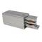 Power terminal voor 3-weg plafond lichtrail rail grijs