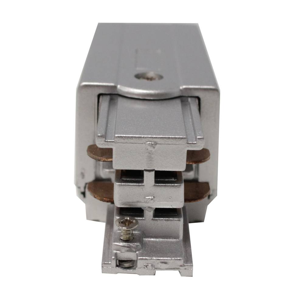 Power terminal voor 3-weg plafond lichtrail rail grijs