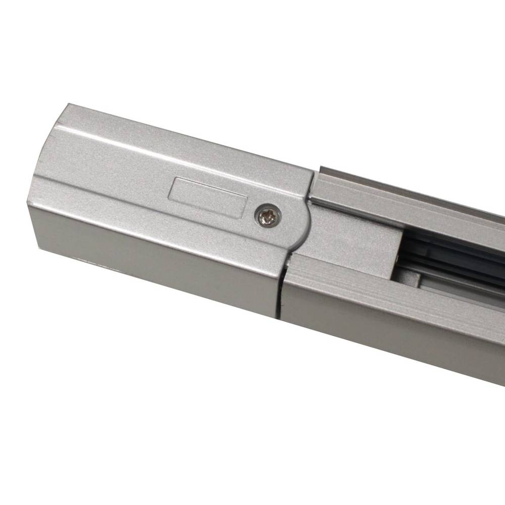 Power terminal voor 3-weg plafond lichtrail rail grijs