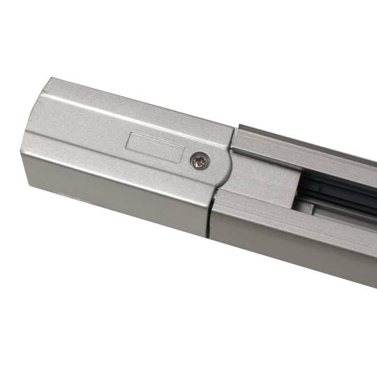 Power terminal voor 3-weg plafond lichtrail rail grijs