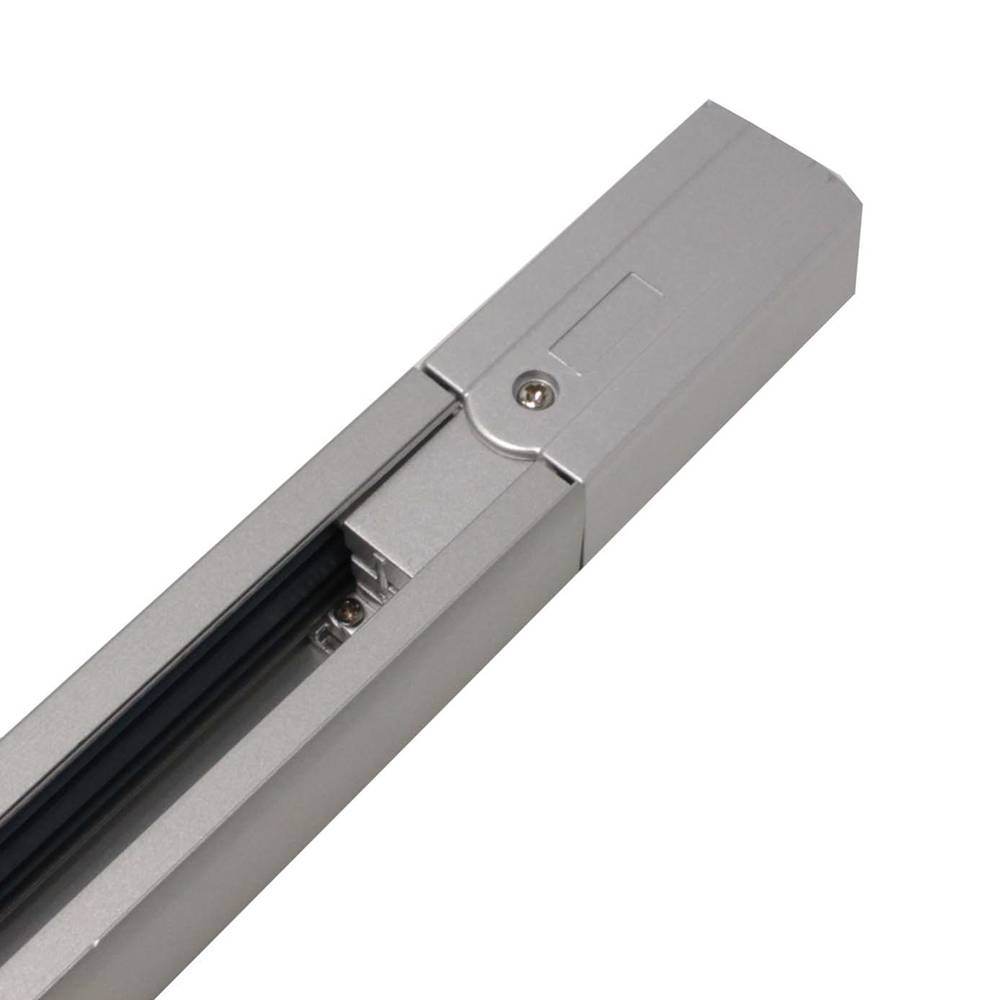 Power terminal voor 3-weg plafond lichtrail rail grijs