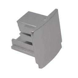 Terminal rail plastic ceiling light rail via 3-gray
