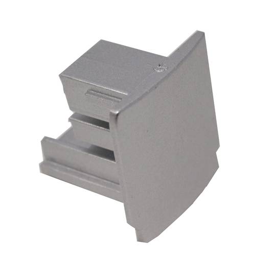 Klemmleiste Kunststoff-Deckenleuchte Schiene über 3-grau