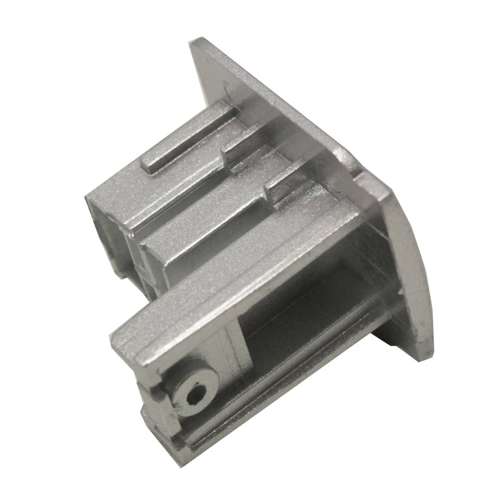 Klemmleiste Kunststoff-Deckenleuchte Schiene über 3-grau