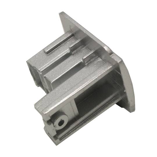 Klemmleiste Kunststoff-Deckenleuchte Schiene über 3-grau