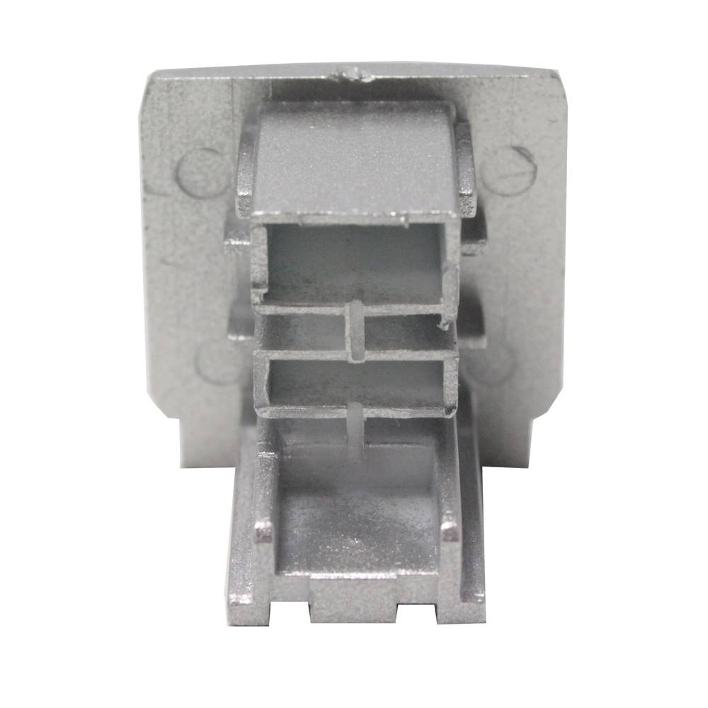 Klemmleiste Kunststoff-Deckenleuchte Schiene über 3-grau