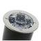 Circular Bodeneinbauleuchte LED-Solar PV 70x60mm rot