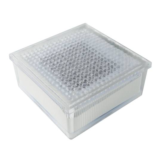 Hellgrün quadratischen Grund Photovoltaic Solar LED Ziegeln 96x96x42mm