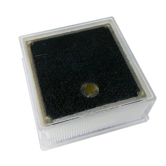 Hellgrün quadratischen Grund Photovoltaic Solar LED Ziegeln 96x96x42mm