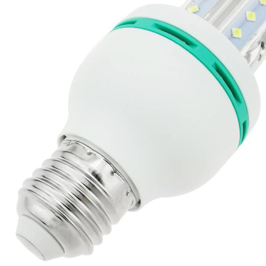 Ampoule LED 12W E27 lumière du jour 6000K allongé - Cablematic