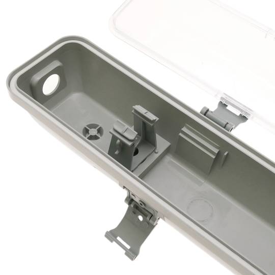 Tela impermeável para tubo LED 1 x 600 mm com conexão em uma extremidade IP65 T8 G13