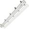 Schermo impermeabile per tubo LED 1 x 1200 mm con attacco su un'estremità IP65 T8 G13